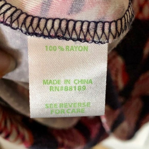 Lilly Pulitzer Newport Dress "Great Escape" Seashells Red/White/Blue - S - Picture 10 of 11